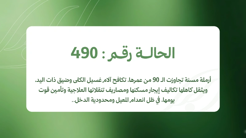 كفالة الأسر المحتاجة